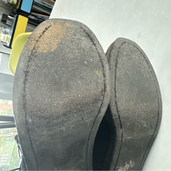 HAIDER ACKERMANN Fall/Winter 2010 Dark Grey Anthracite Leather Boots IT 36.5 - Picture 14 of 16